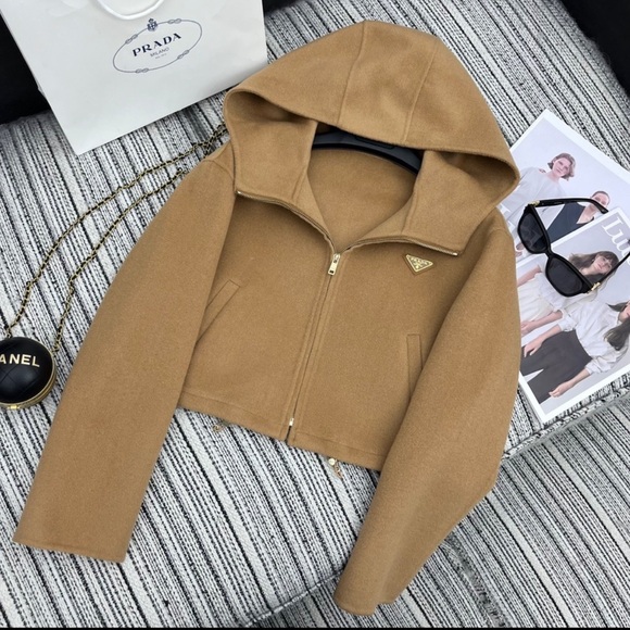 Prada style Hooded Jacket - Picture 1 of 7